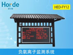 負(fù)氧離子監(jiān)測系統(tǒng)，實(shí)時采集空氣環(huán)境數(shù)據(jù)